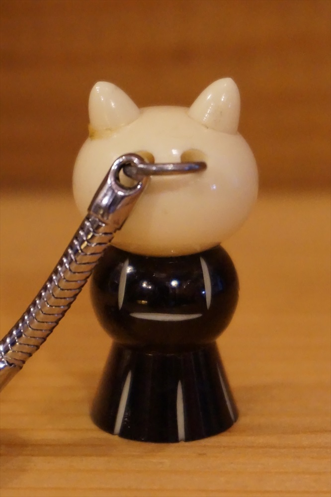 画像: なめ猫風 キーホルダー