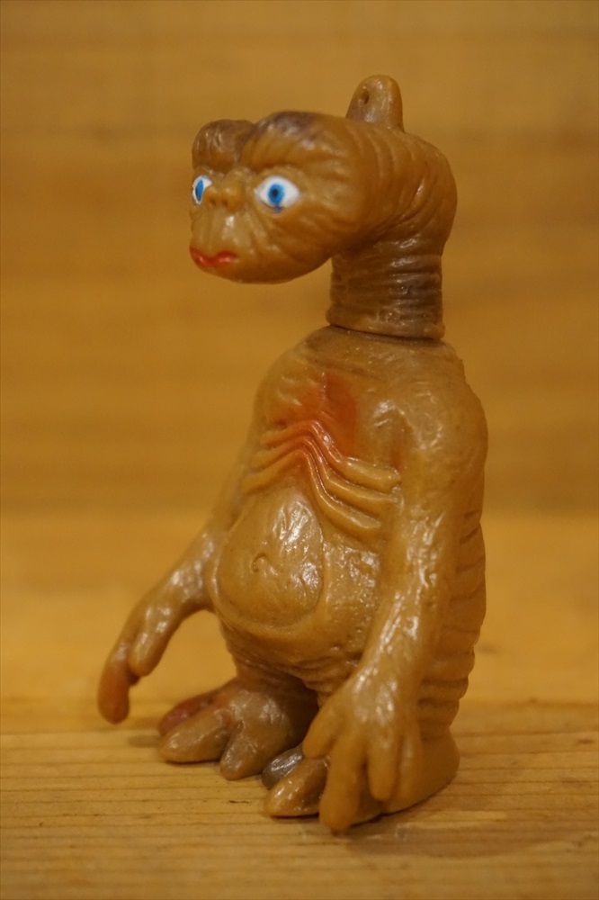 画像: 80s 無版権 E.T. ミニソフビ 