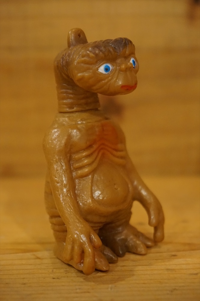 画像: 80s 無版権 E.T. ミニソフビ 