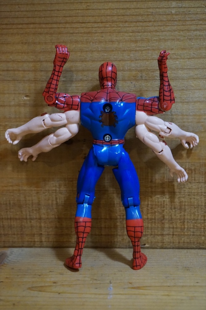 画像: BOOTLEG SIX ARM SPIDER-MAN ※loose