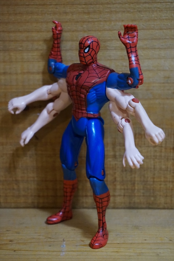 画像: BOOTLEG SIX ARM SPIDER-MAN ※loose