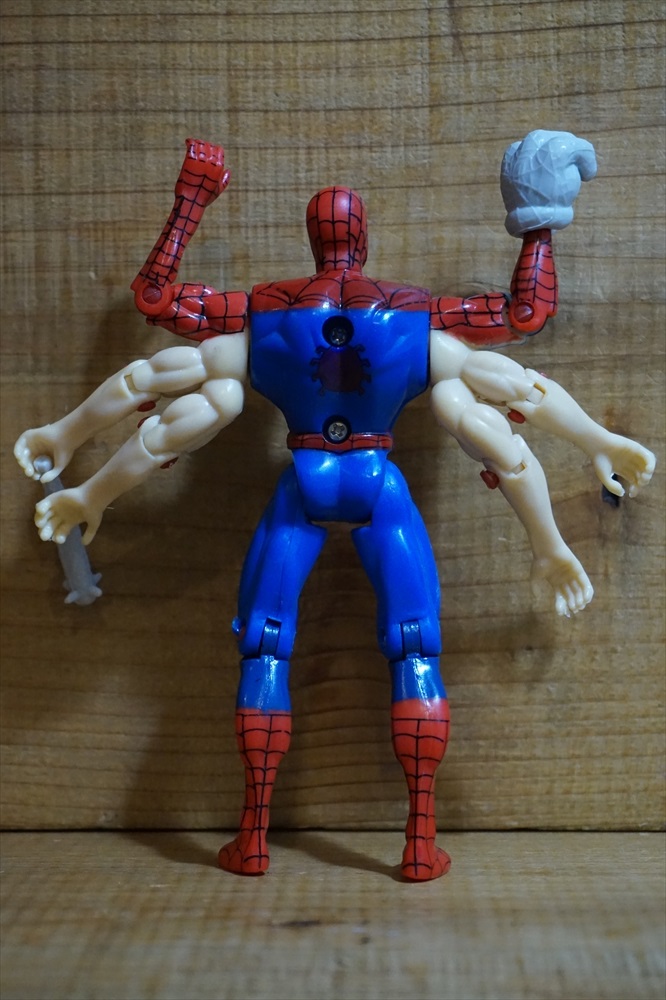 画像: BOOTLEG SIX ARM SPIDER-MAN ※loose