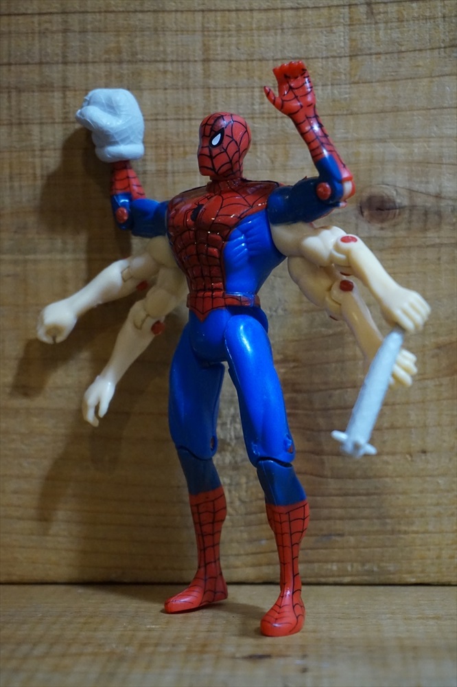 画像: BOOTLEG SIX ARM SPIDER-MAN ※loose