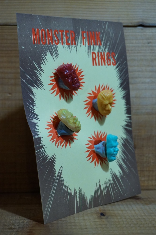 画像: MONSTER FINK RINGS 台紙