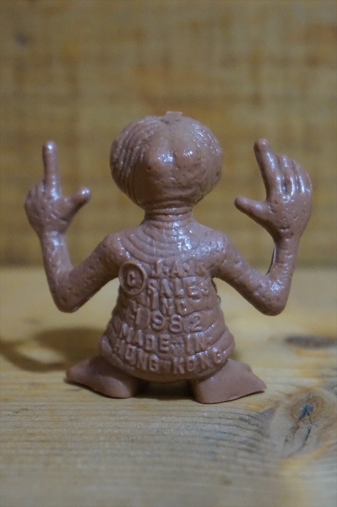 画像: 80s 無版権 E.T. ゴム人形【O】