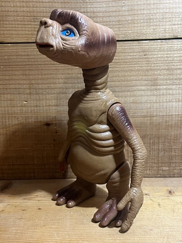 画像: 80s 無版権 E.T. ソフビ【L】