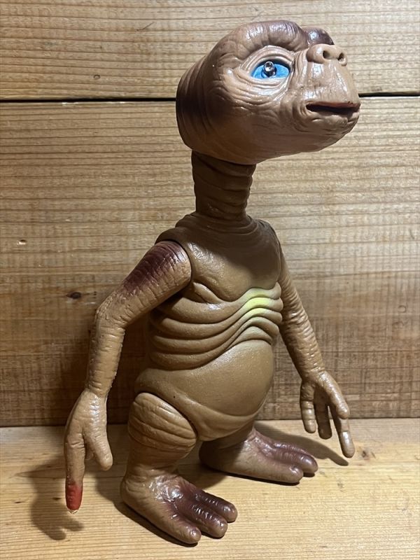 画像: 80s 無版権 E.T. ソフビ【L】