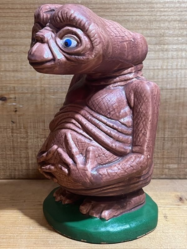 画像: 80s 無版権 E.T. セラミック貯金箱【A】