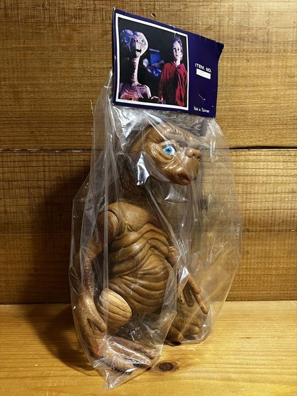 画像: 80s 無版権 E.T. ソフビ 袋入り【G】