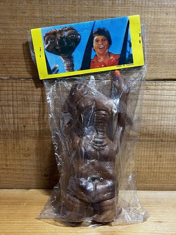 画像: 80s 無版権 E.T. ソフビ 袋入り【H】