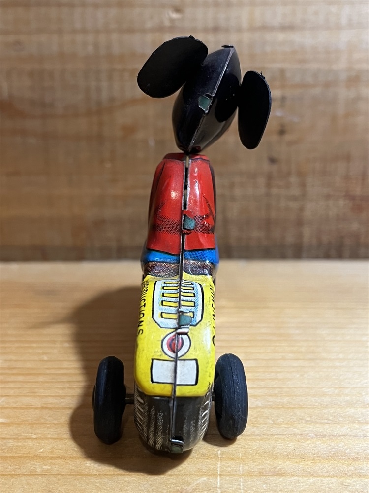 画像: Micky Mouse Friction Motorbike