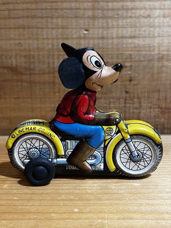 画像: Micky Mouse Friction Motorbike
