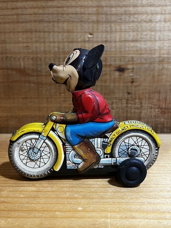 画像: Micky Mouse Friction Motorbike