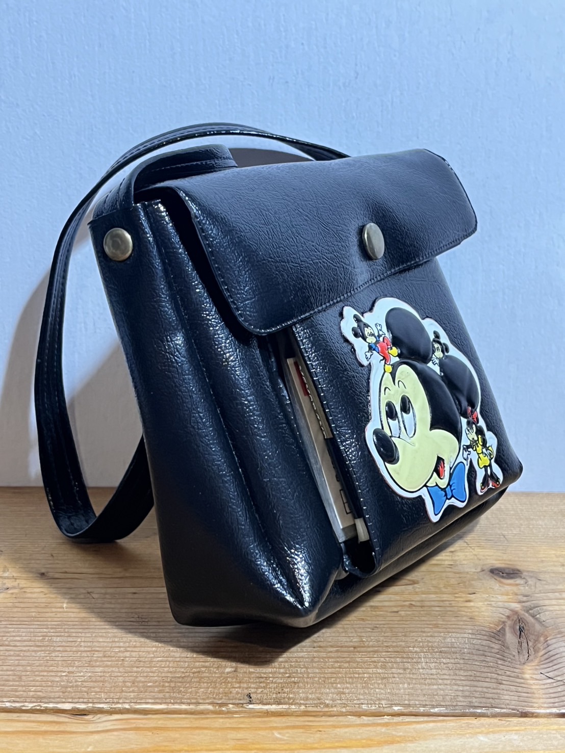 画像: パチ物 ミッキーマウス バッグ【黒】