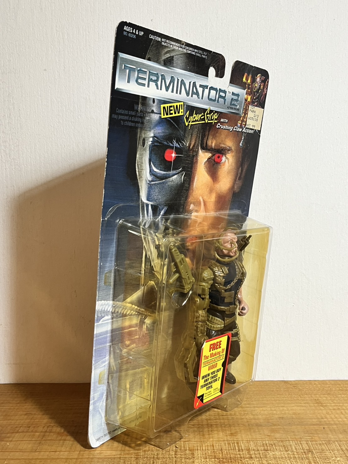 1996年製の「ターミネーター2」オリジナルアクションフィギュア 1996年製の「ターミネーター2」オリジナルアクションフィギュア