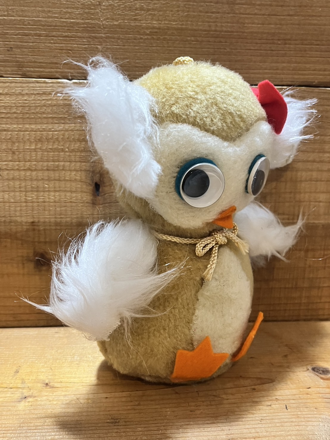 画像: フクロウ？マスコット人形