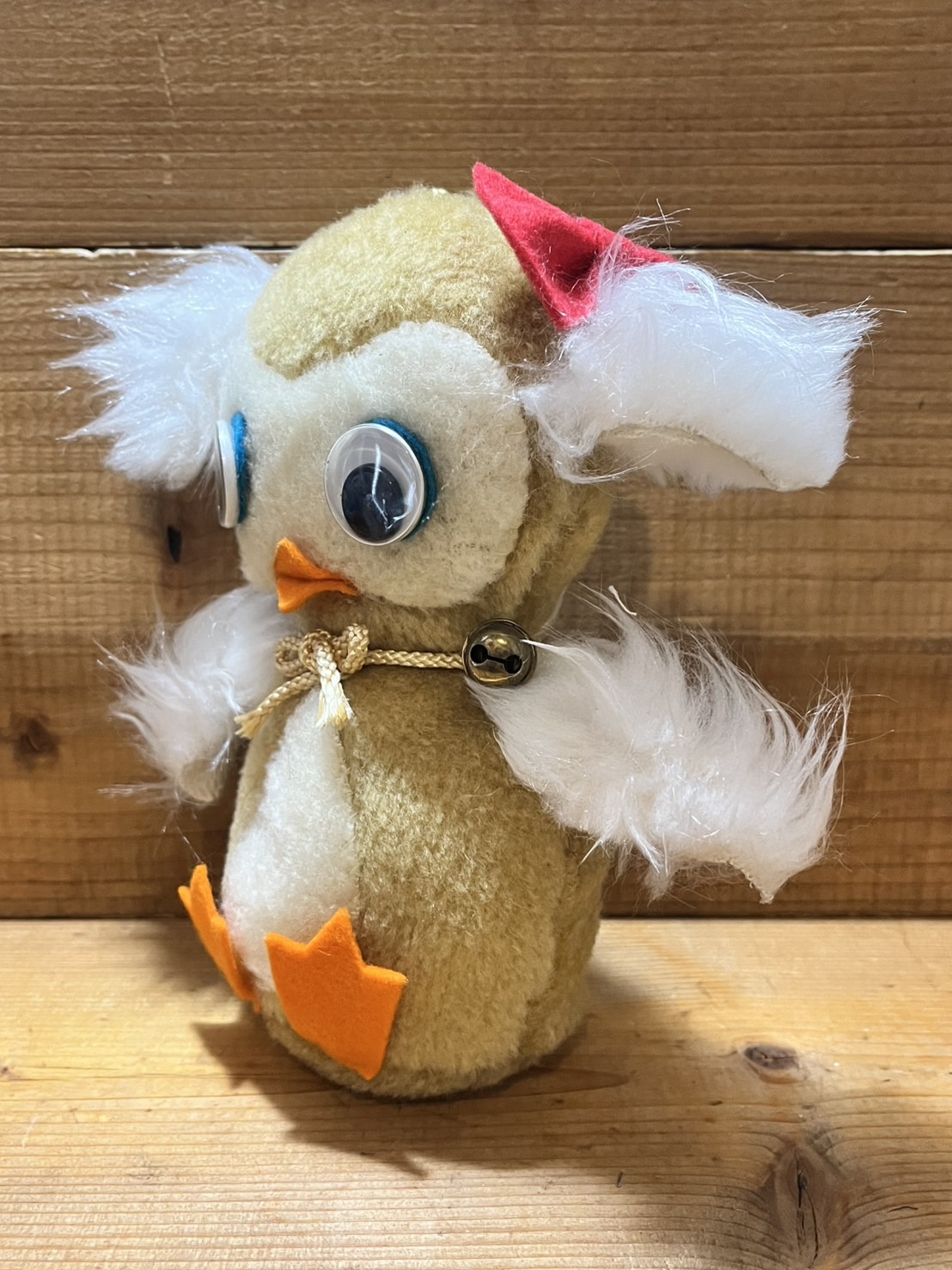 画像: フクロウ？マスコット人形