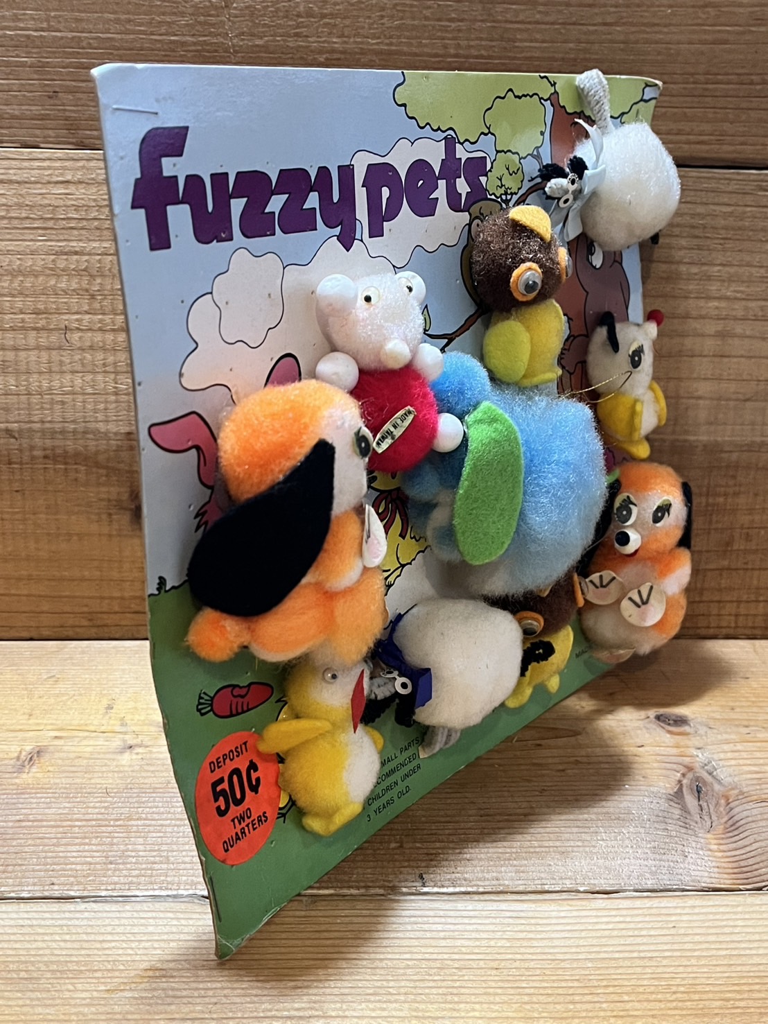 画像: Fuzzy Pets ガチャ台紙